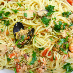 spaghetti allo scoglio